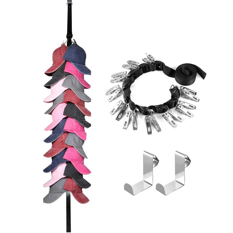 Новинка 2019 стойка-держатель для бейсболки шляпы стеллаж женской магнитной двери