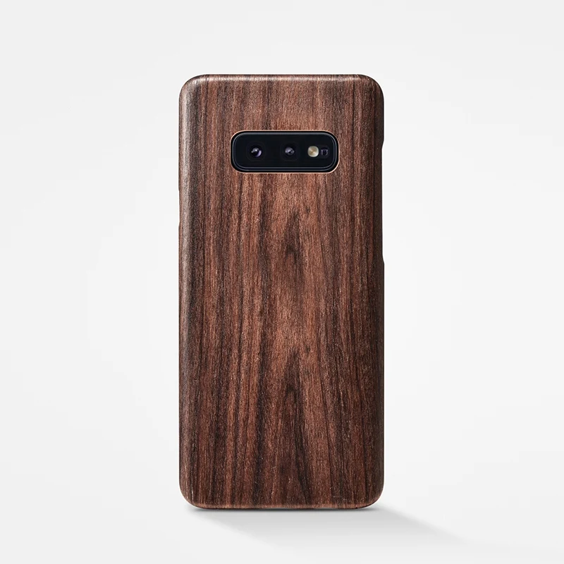S10 lite BlackRosewo Натуральный Деревянный чехол для телефона для samsung S10, S10 Plus, S10plus, S10 Lite, чехол, орех/палисандр/Черный лед, дерево(настоящее дерево - Цвет: S10 lite BlackRosewo