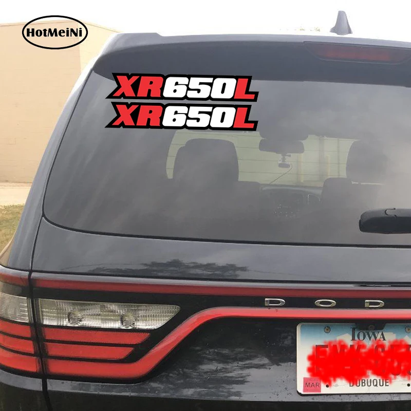 HotMeiNi наклейка для автомобилей 3D Стайлинг Xr650l decalбампер шлем лобовое стекло