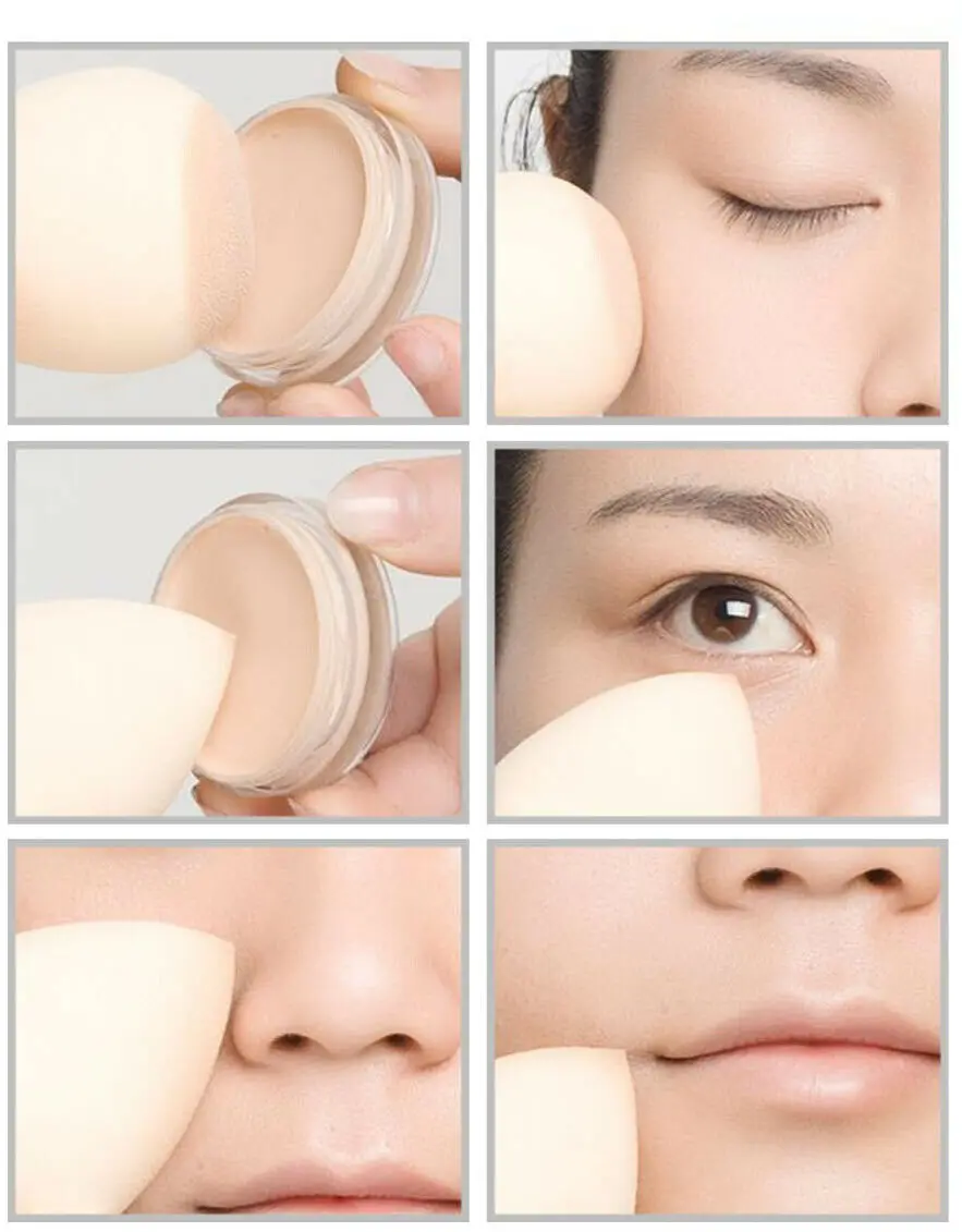 1 шт. Новая мягкая косметическая губка в форме капли для макияжа основы под макияж