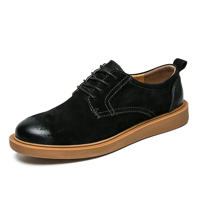 MOZOEYU Spring Autumn Mens Oxfords Shoes Handmade Italian Style Men Luxury Brand Cow Leather Lace-up Office Flats Footwear | Обувь