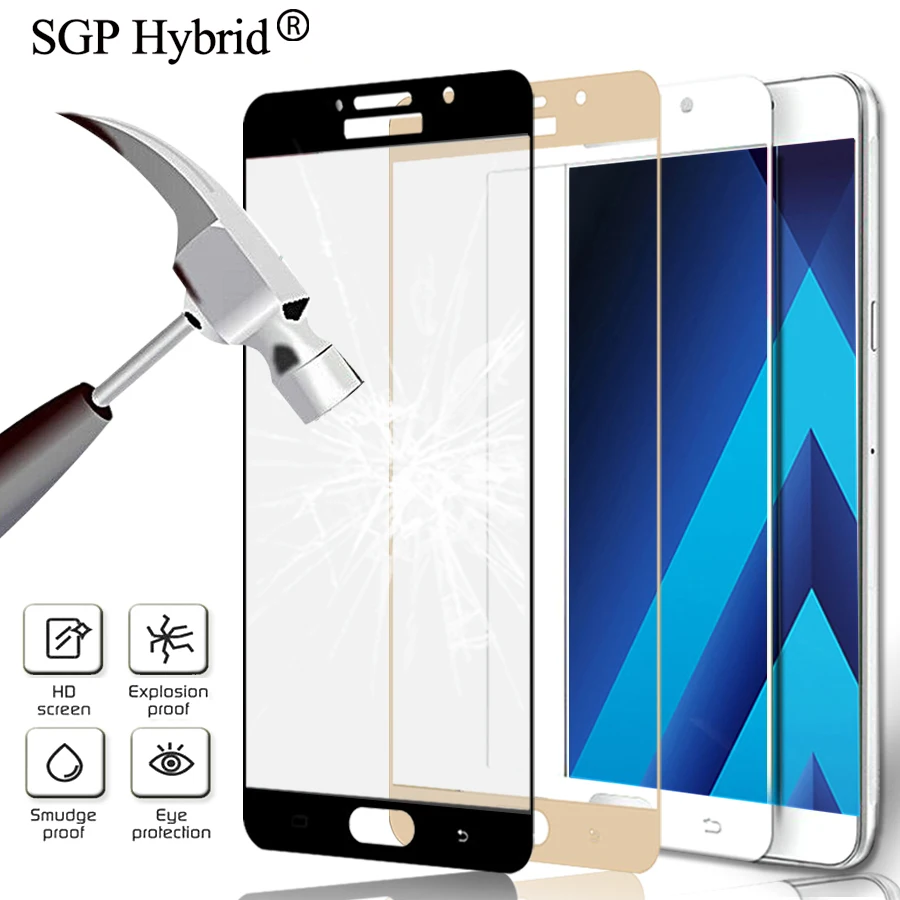 Защитное стекло для samsung A6 A5 A3 A7 A8 Plus A9 Star закаленное защитное стекло Sumsung A3 защита экрана