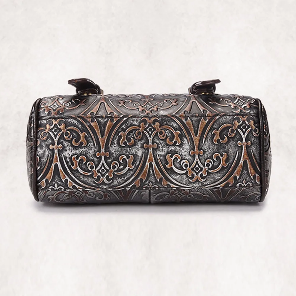 Сумка мессенджер из натуральной кожи маленькая винтажная сумка через плечо с