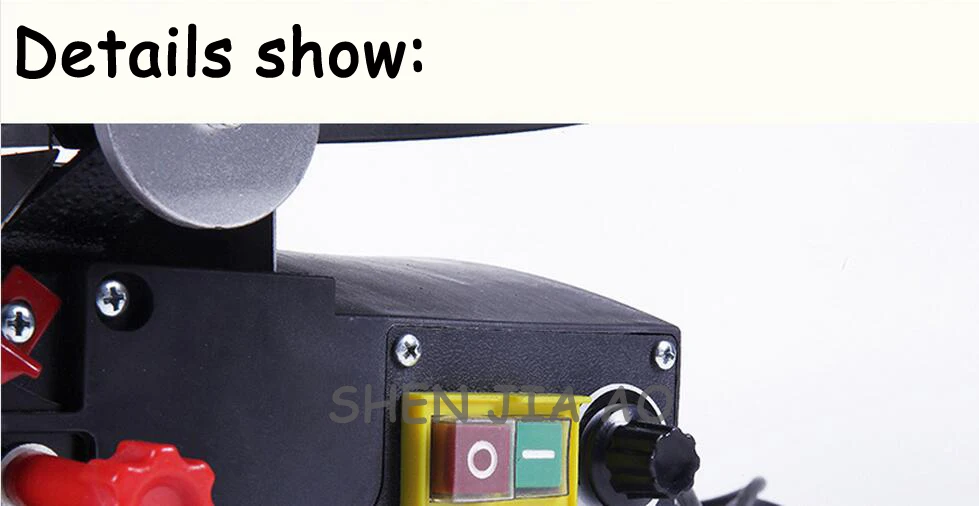 1 шт. 120 Вт настольные деревообрабатывающие пилы DIY электрические бытовые ручные пилы, наклонный стол можно отрезать деревообрабатывающий/ПВХ/Наклонный стол