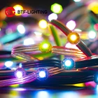 WS2812B припаянный светодиодный модуль RGBIC String 12 см провод 50 пикселей LED s на струну индивидуально адресуемый 5050 узлов IP30 DC5V