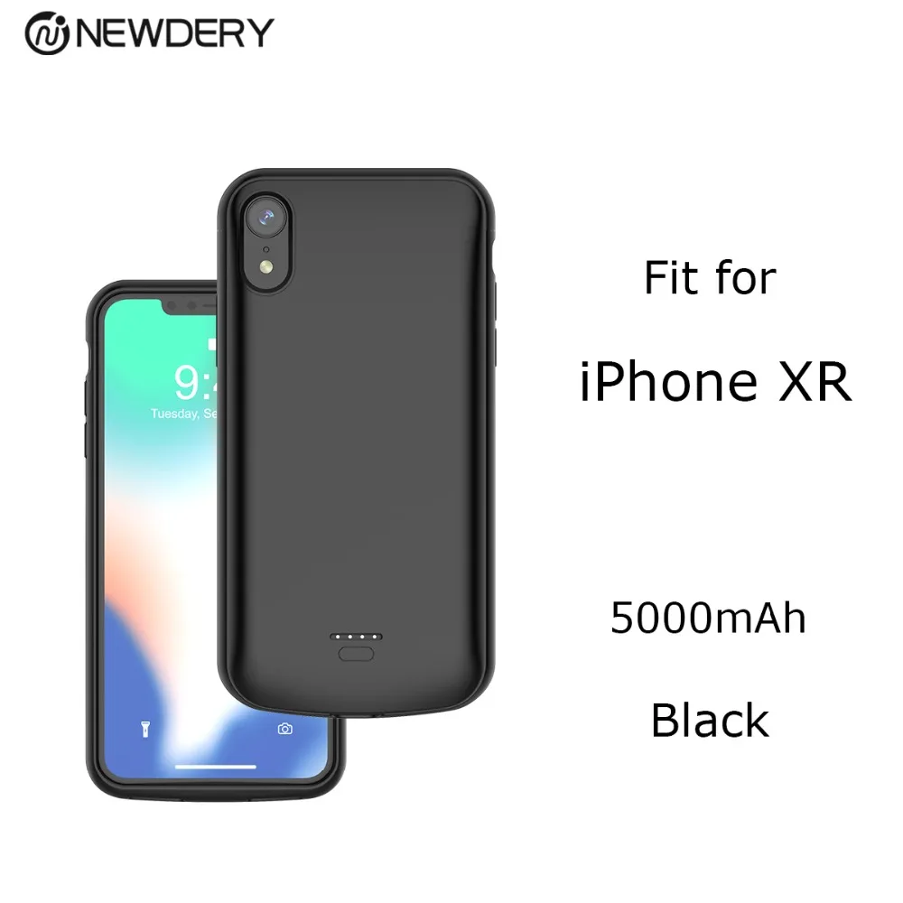Чехол NEWDERY для iPhone X, XS, XR Max, 7+ 8+ SE, 5, 5S, 5500 мА/ч, чехол для iPhone 5, 10, 6 S, 7, 8 Plus