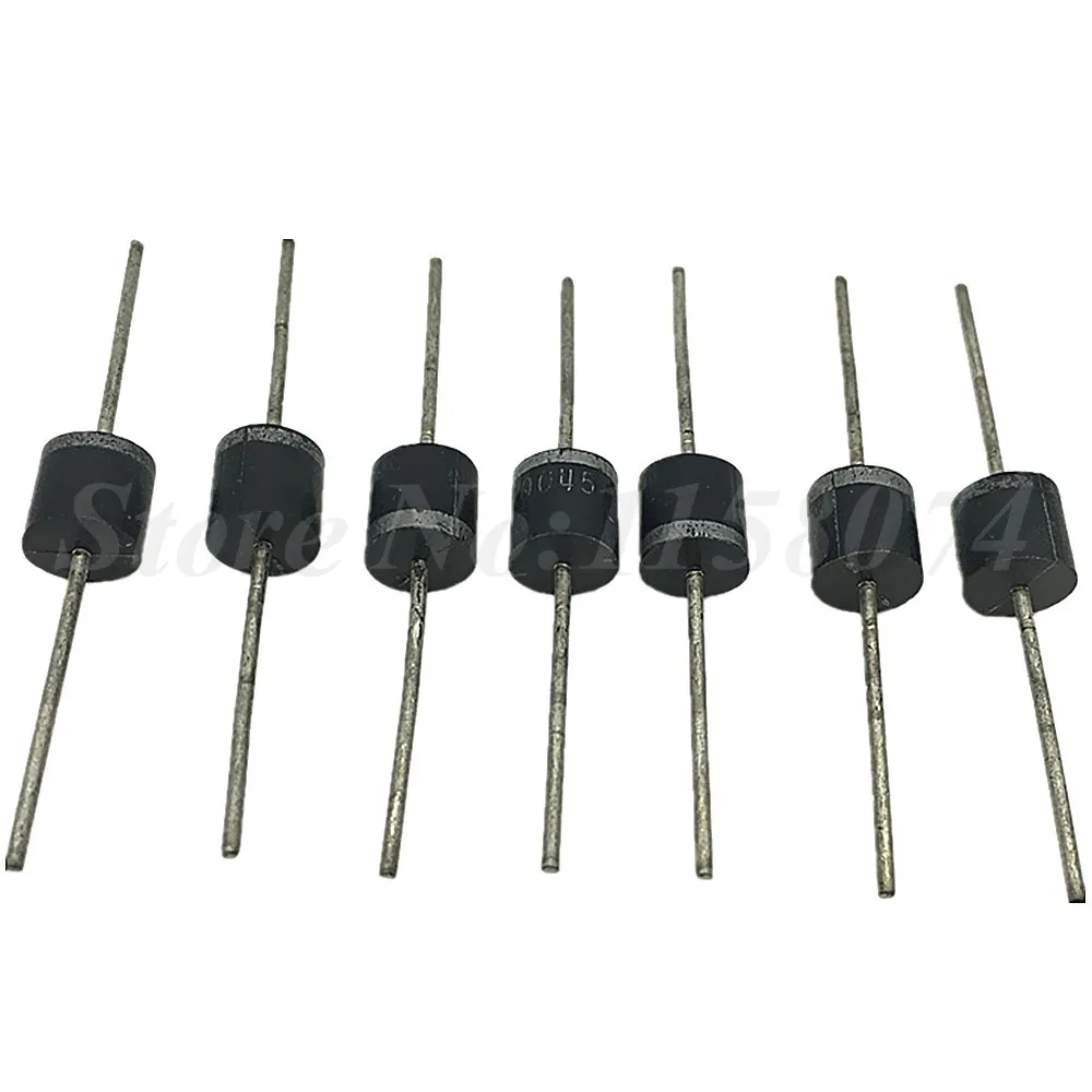 

10pcs Schottky Diode Schottky Rectifiers Diode Bypass Blocking Diode 15a 45v High Surge Current Capability For Solar Cells Panel