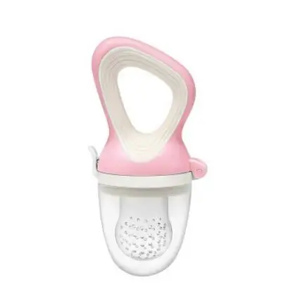 New Pink M Детское питание, Детская соска для кормления, безопасная кормушка, Детская соска, соска для бутылочки, соска для свежих фруктов, соска для прикуса - Цвет: New Pink M