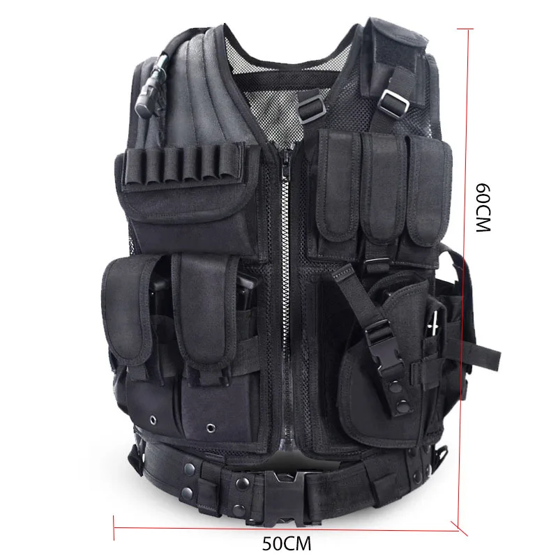 TACVASEN тактический жилет Cs US Army Molle Жилет для техники дышащий Легкий боевой жилет Swat мужской жилет TD-YKD-001