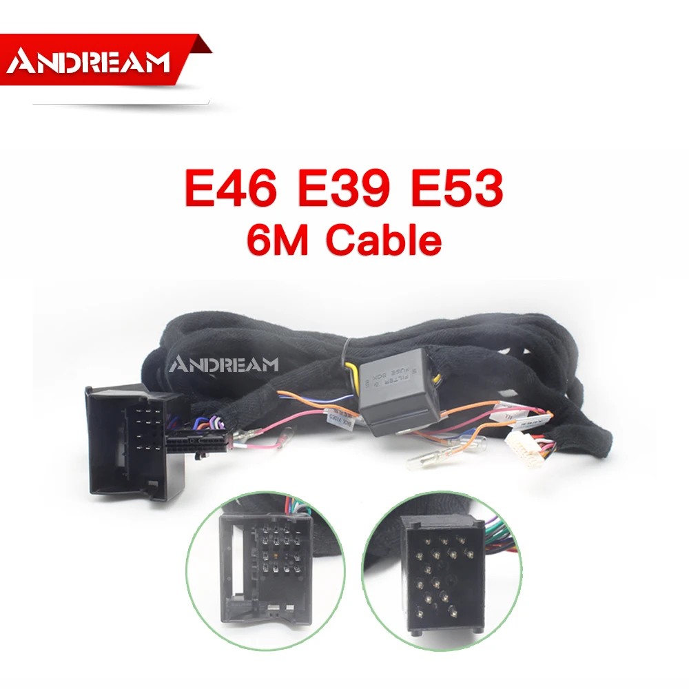 Удлиненная установка проводки питания провода для BMW E39 E46 E53 6 м кабель|installation