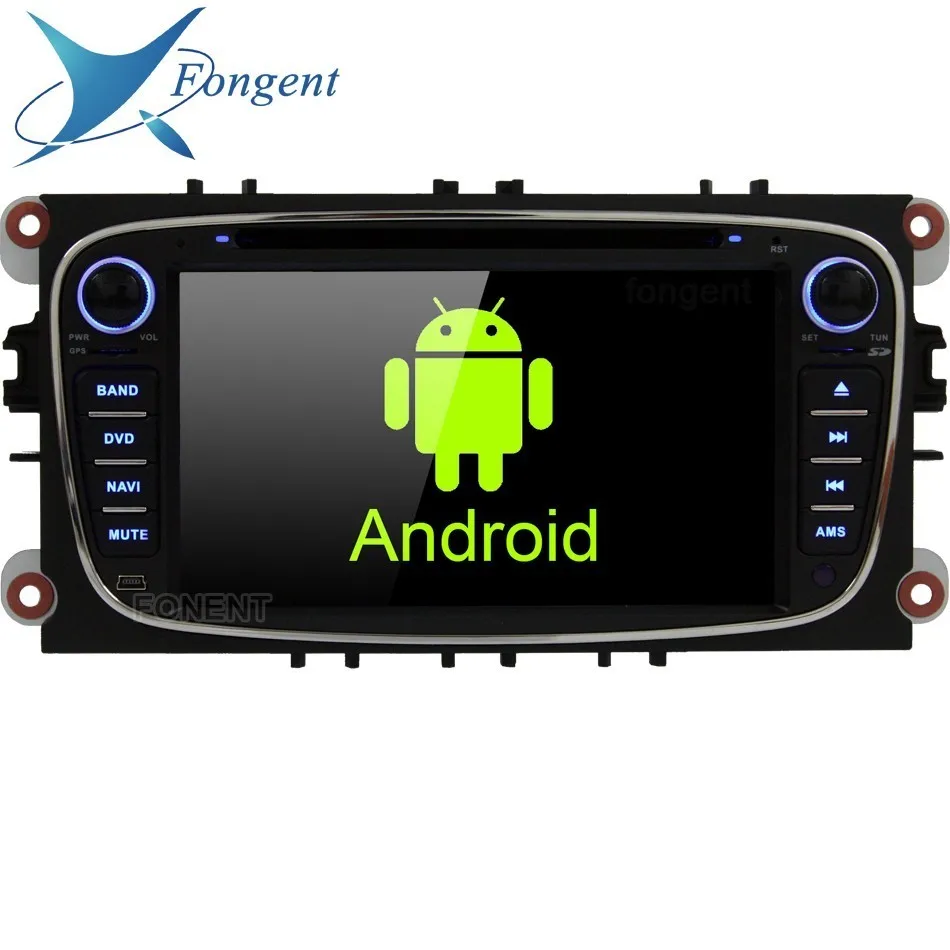 Автомобильный мультимедийный плеер Android GPS 2 Din радио авто dvd аудио стерео для