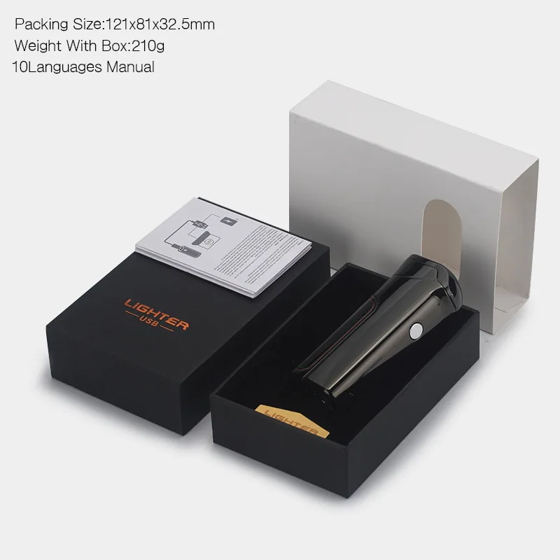 Новая плазменная металлическая двойная дуга USB зарядка сменная Электрическая