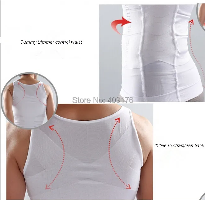 Брюшный корсет PRAYGER Body Shaper тонкие футболки для мужчин Shaper для похудения живота майка гинекомастия компрессионная шлейка-жилетка