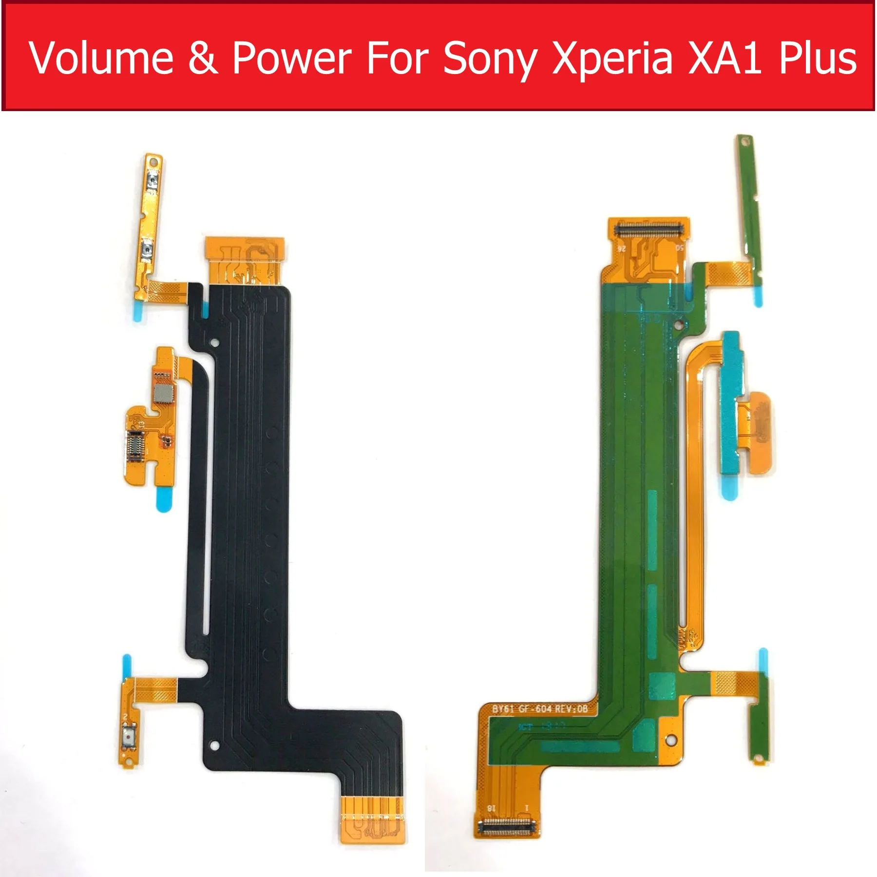 Гибкий кабель питания и громкости для sony Xperia XA1/XA1 Plus/XA1 Ultra/XZ1/XZ1 Compact основная Боковая кнопка переключения клавиш гибкий ленточный ремонт