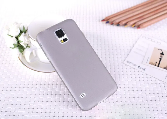 0.3mm Ultra Thin Case for Galaxy s5 Slim Matte Transparent Cover Samsung galaxy S5 i9600 cases |