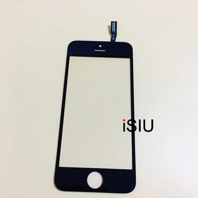 Для iPhone 5S 5 4S 4 сенсорный экран ЖК-дисплей Переднее стекло дигитайзер телефон Замена сенсорный экран