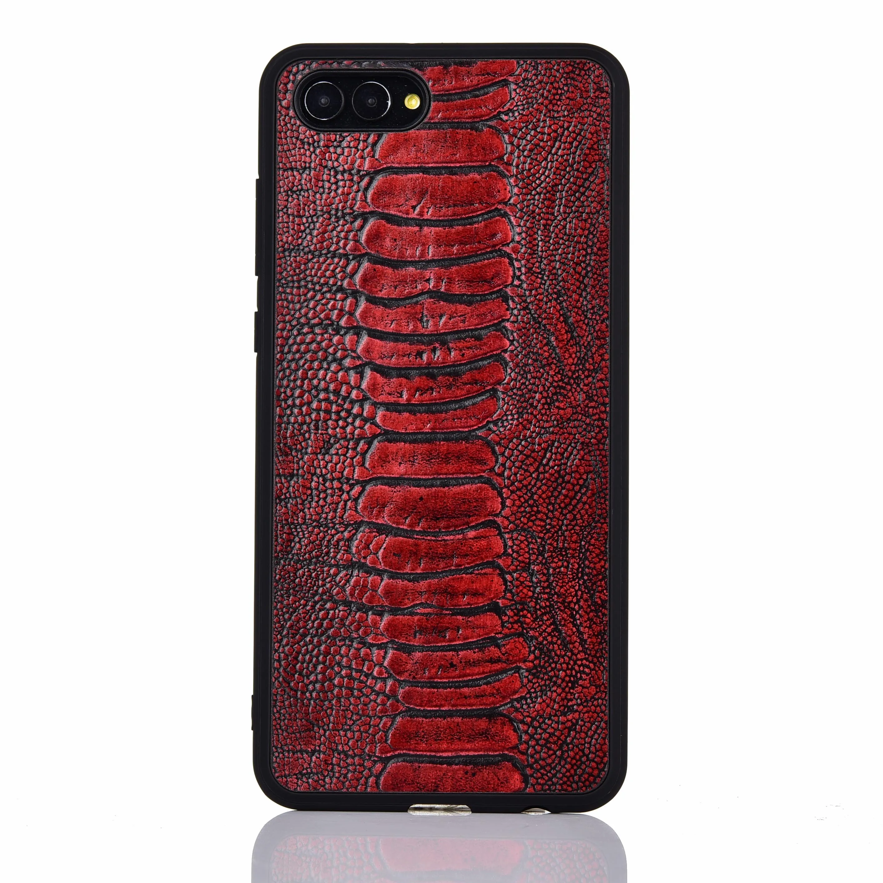 Phone Cover For Huawei Nova 2S / 3 Ostrich Foot Texture Genuine Leather Case Mobile Rear | Мобильные телефоны и