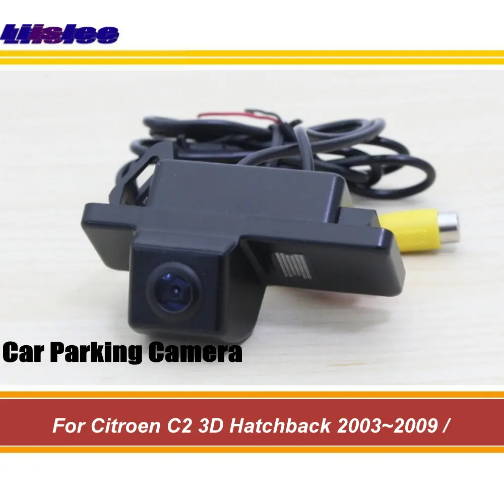 

For Citroen C2 Hatchback 2003-2009 Car Rear View Auto Parking Camera Back Accessories HD CCD NTSC RAC Integrated Dash Cam Kit