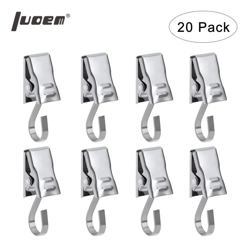 LUOEM 50 шт оконные душевые шторы крюк зажимы и прочные драпировочные Rustproof