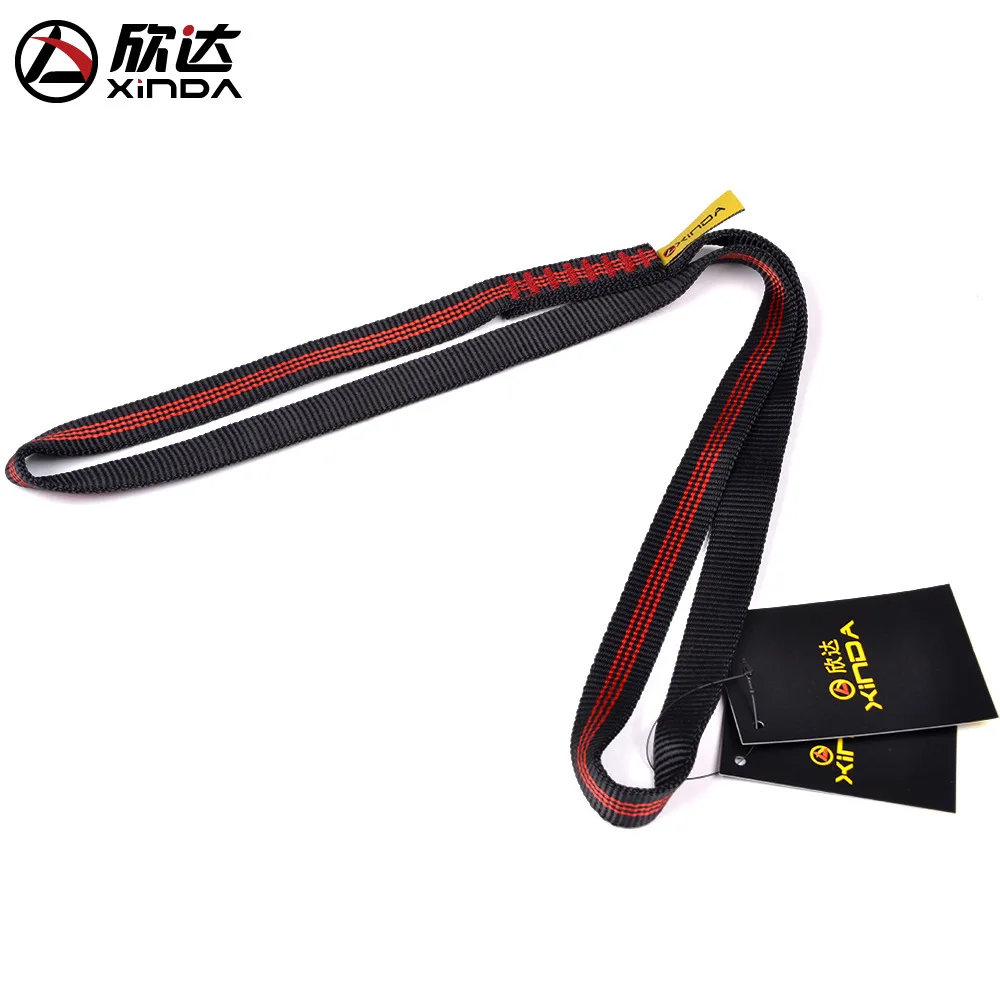 

XINDA 22KN 60cm-220cm Polyester rock Climbing Sling Bearing Strap Reinforce Rope belt Load-bearing Bandlet mountaineer equipment