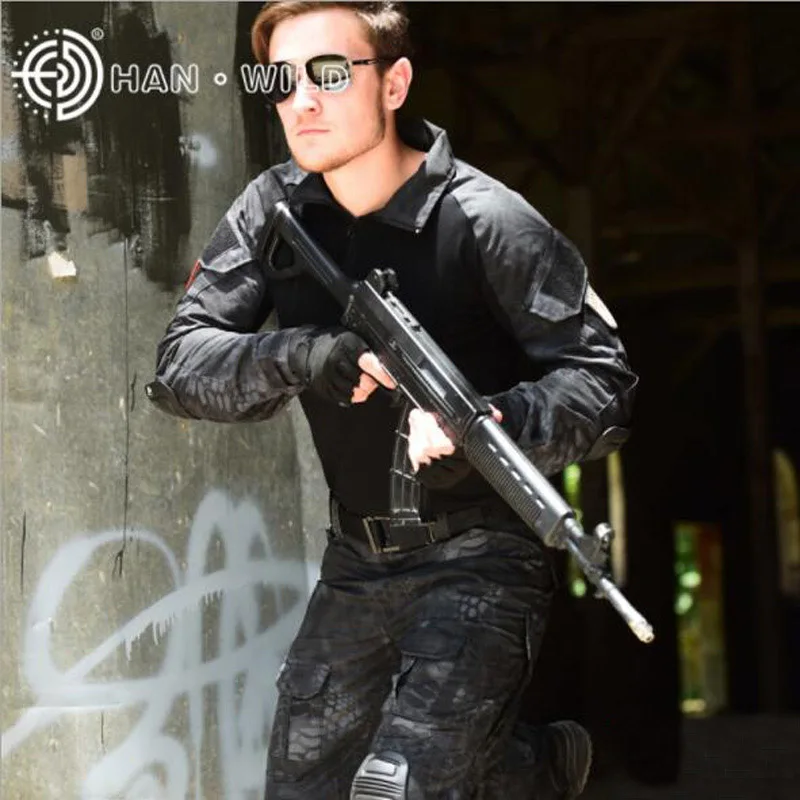 Уличная спортивная камуфляжная куртка + брюки тактические костюмы лягушки