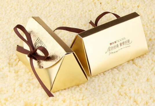 100 шт./лот Бесплатная доставка коробка для шоколада ferrero свадебной вечеринки