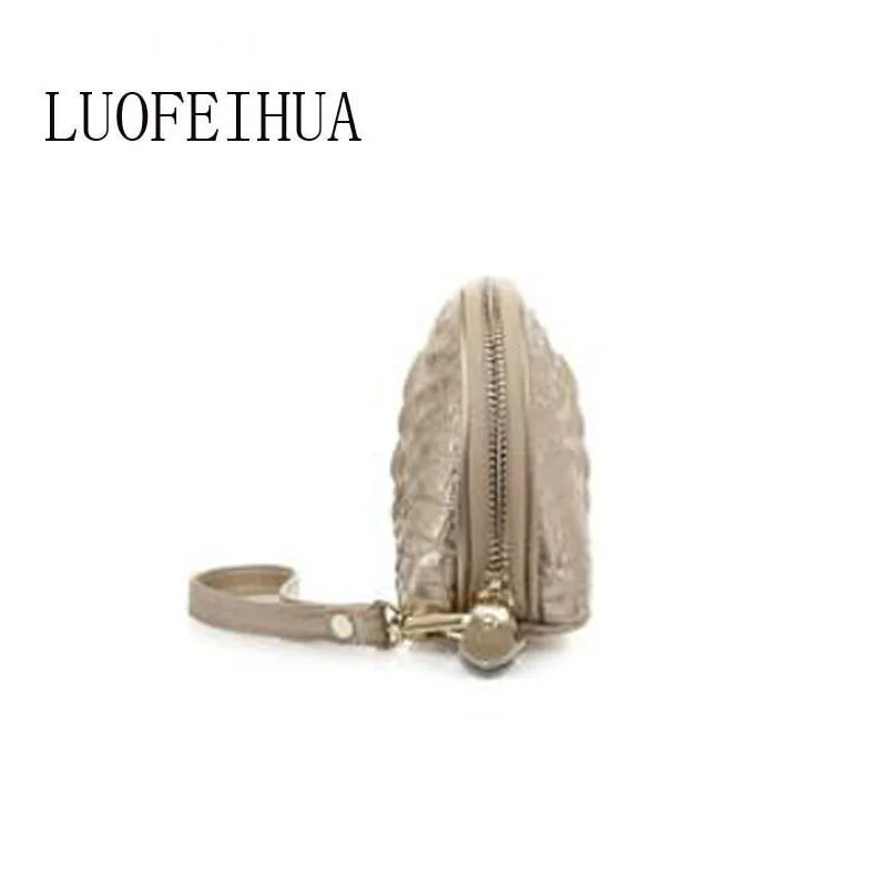 LUOFEIHUA 2019 Новый модный тренд с узором крокодиловая кожа на запястье сумка кожаный