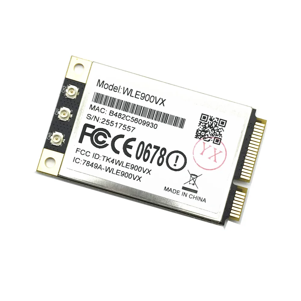 Compex WLE900VX Atheros QCA9880 802.11AC 1300 Мбит/с 3x3 Dual Band 2 4/5 ГГц MINI PCI E карта|mini pci-e card|dual band802.11ac card |