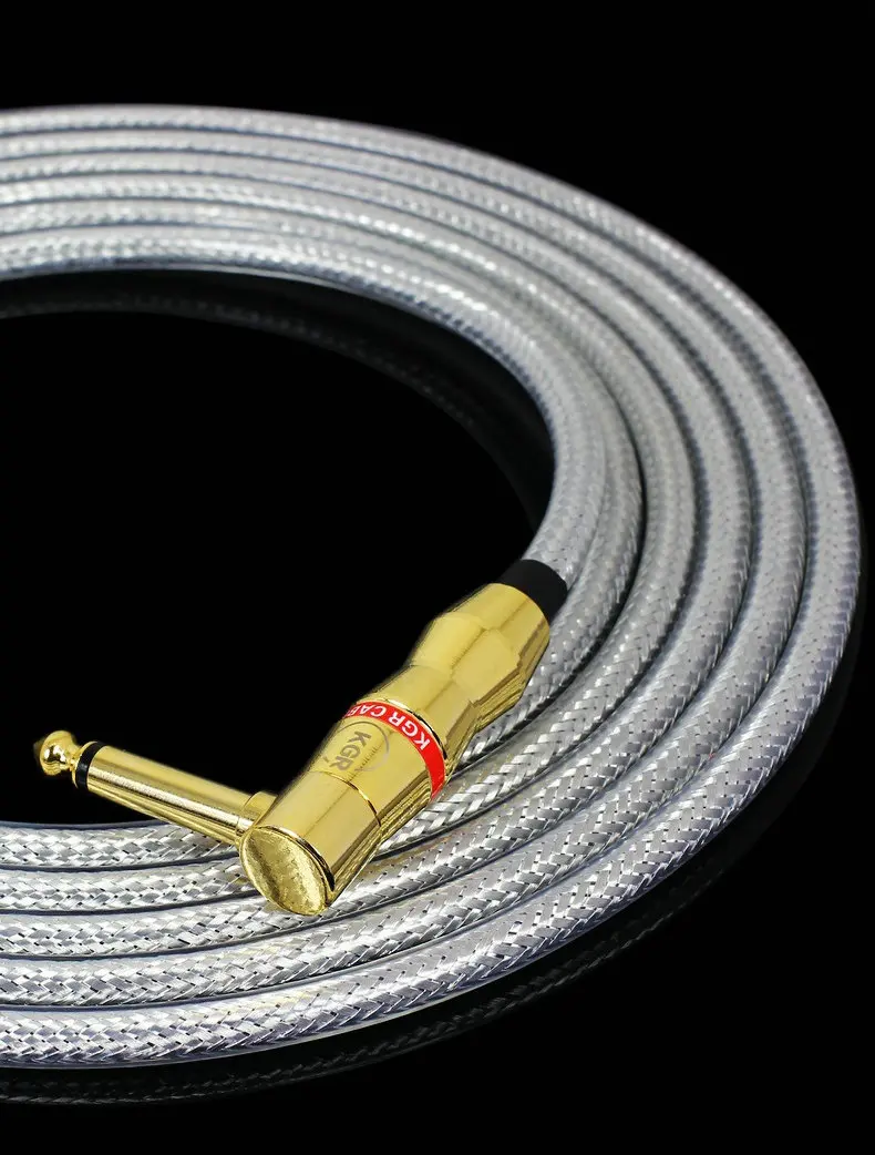 

NEW 6.35MM TS TO 6.35MM TS MALE TO MALE CABLE AUDIO CABLE AUDIO WIRE FOR GUITAR MIXER AMPLIFIER 071702
