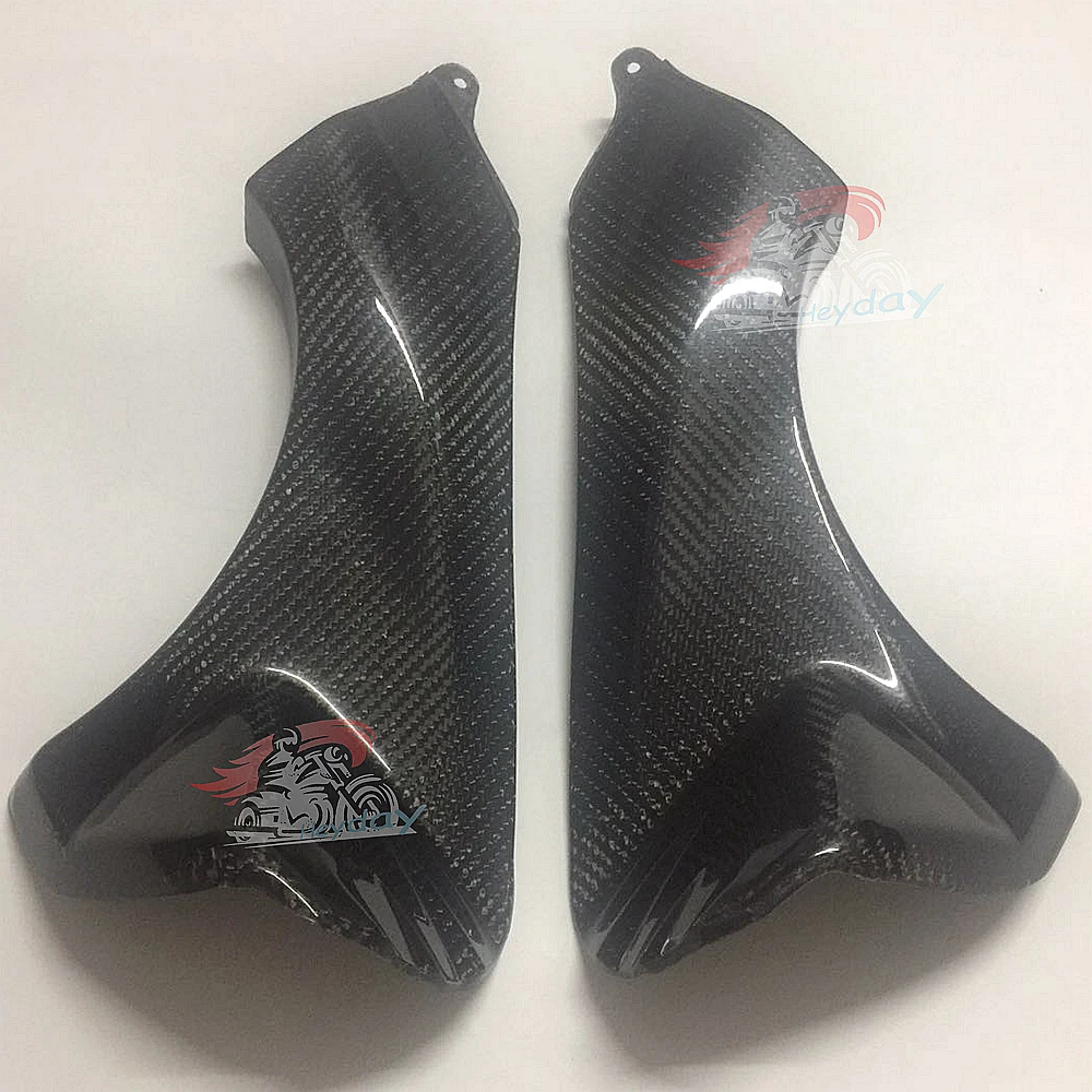 Углерода Faser Впускной тире платтен Verkleidungen для Kawasaki ninja ZX6R 2007 2008 ZX 6R дома Oberen