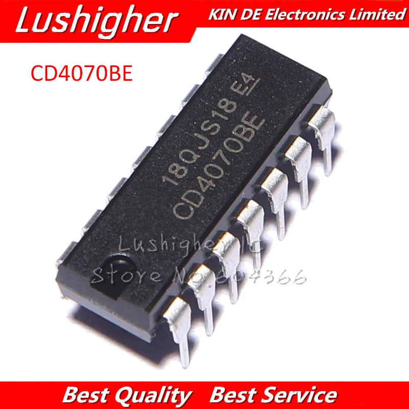 

10PCS CD4070BE DIP CD4070 DIP14 IC New Original