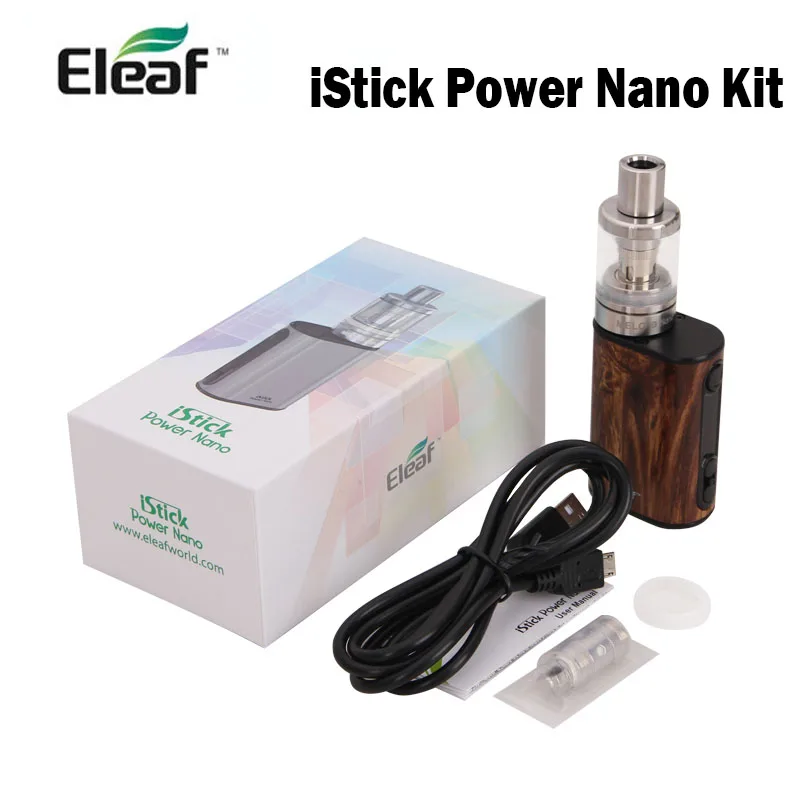 Оригинальный набор Eleaf iStick Power Nano Kit с баком 2 мл MELO 3 Tank Mod 40 Вт совместим вейпом EC