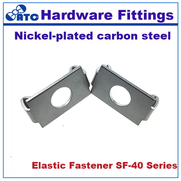 Высококачественная стандартная 50 шт./Лот эластичная застежка модель SF-40 series