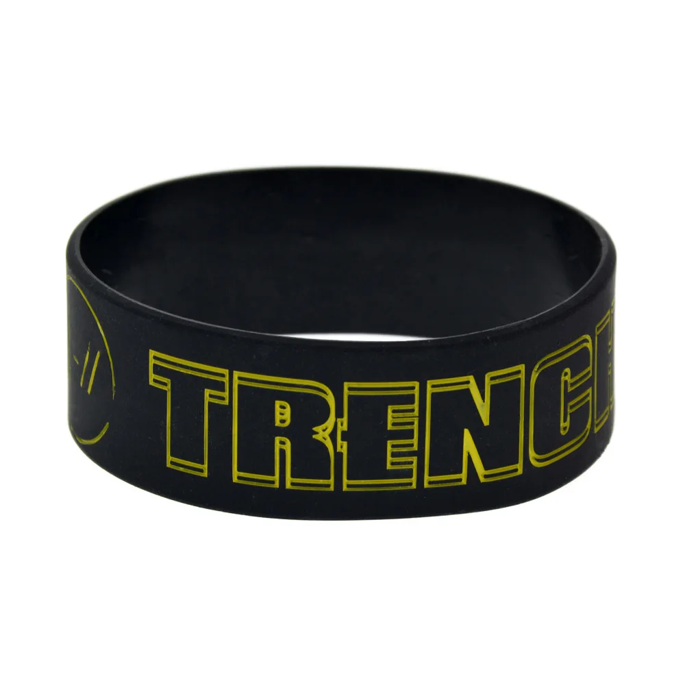 OBH 2 шт один дюйм шириной Twenty One Pilots Тренч силиконовый резиновый браслет