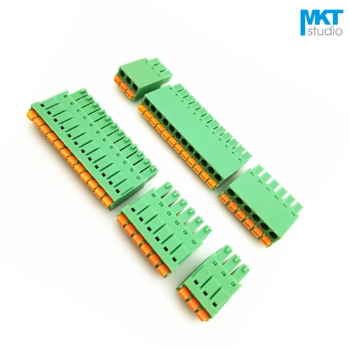 10 шт. электрический клеммный блок с штекером 3 5 мм 6P 7P 8P 9P 10P|screw terminal block connector|terminal