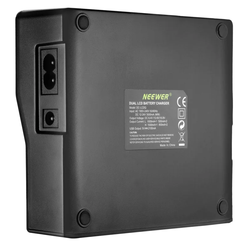 Neewer двойной ЖК-дисплей зарядное устройство для Canon LP-E6 батареи 7D 6D 5D II III 5Ds R 70D 60D 6D a 80D США вилка+ ЕС вилка+ Автомобильное зарядное устройство