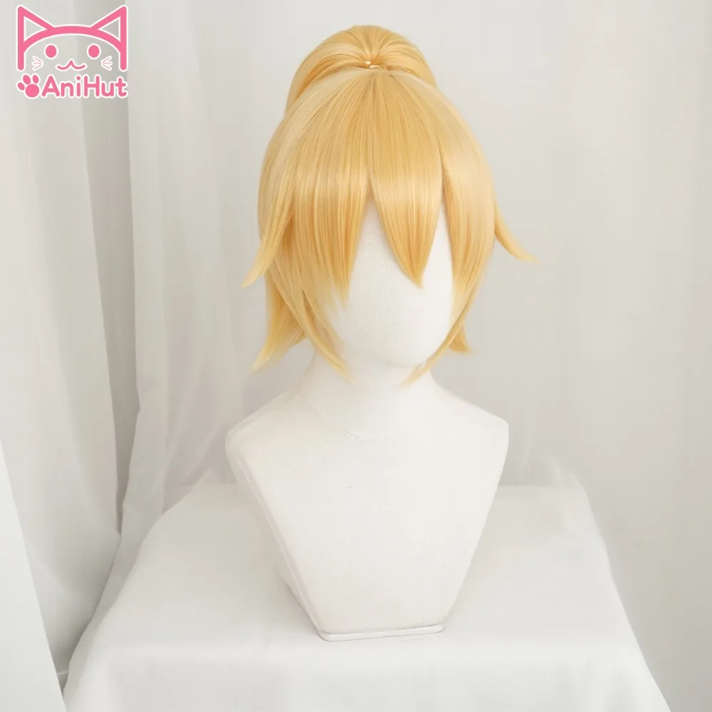 Anihut Супер Марио игры Косплей парик принцесса куппа Купа Hime Bowsette женщин длинные