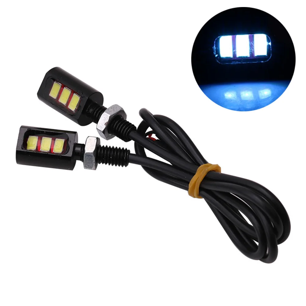 2 шт. 12V 3W болт 5630 3SMD 3 светодиодный светильник s для автомобилей мотоциклов