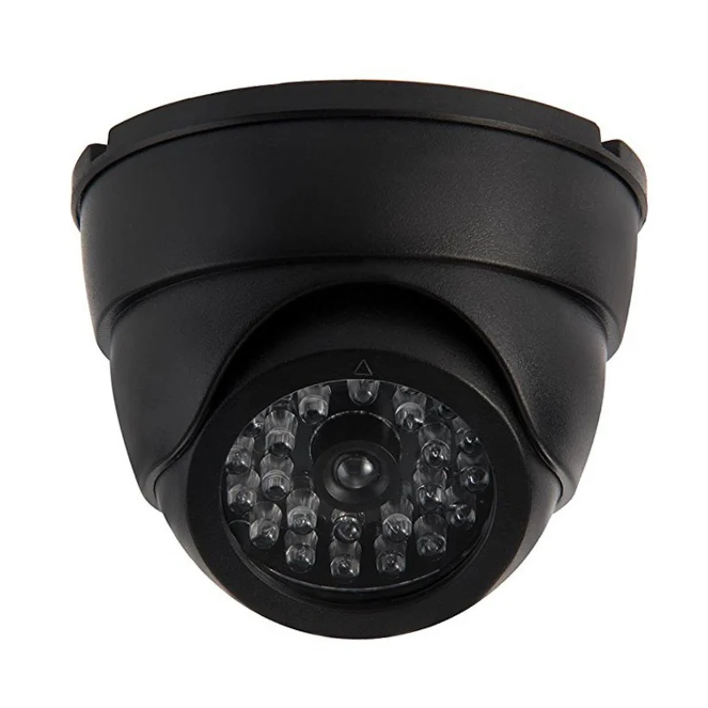 Поддельный Манекен CCTV купольная камера безопасности мигающий светодиодный