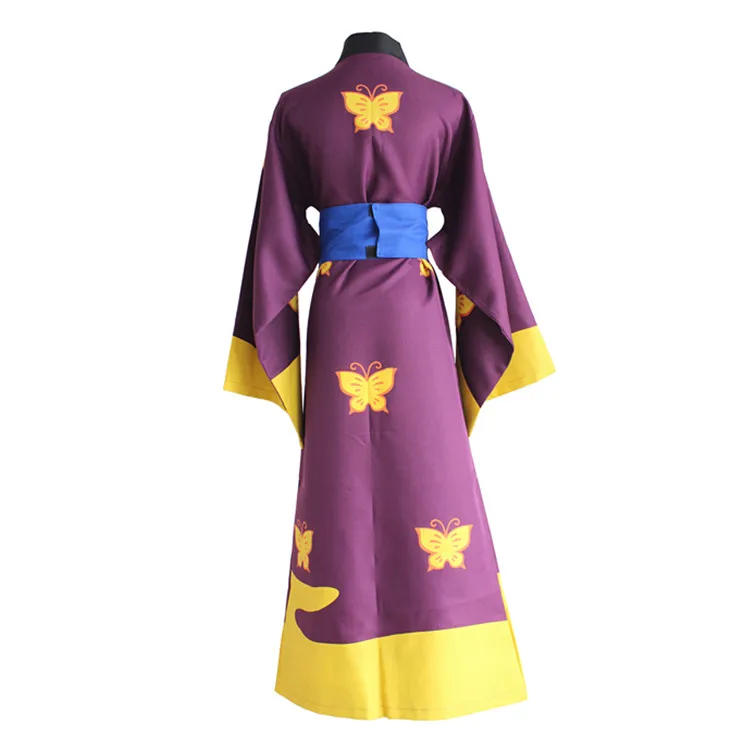 Gintama Takasugi Shinsuke Аниме кимоно Косплей Костюм + Бесплатный трек номер | Тематическая
