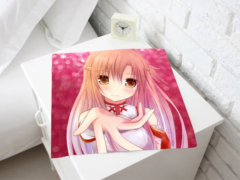 

Sword Art Online Anime Asuna 23*23CM Square Towel #40156