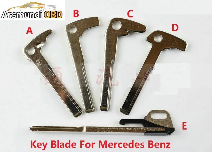 Для Mercedes Benz смарт карт ключа механический ключ небольшой металлический