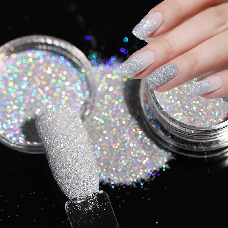 31 узор блеск для ногтей мерцающий зеркальный порошок Блестящий сахар