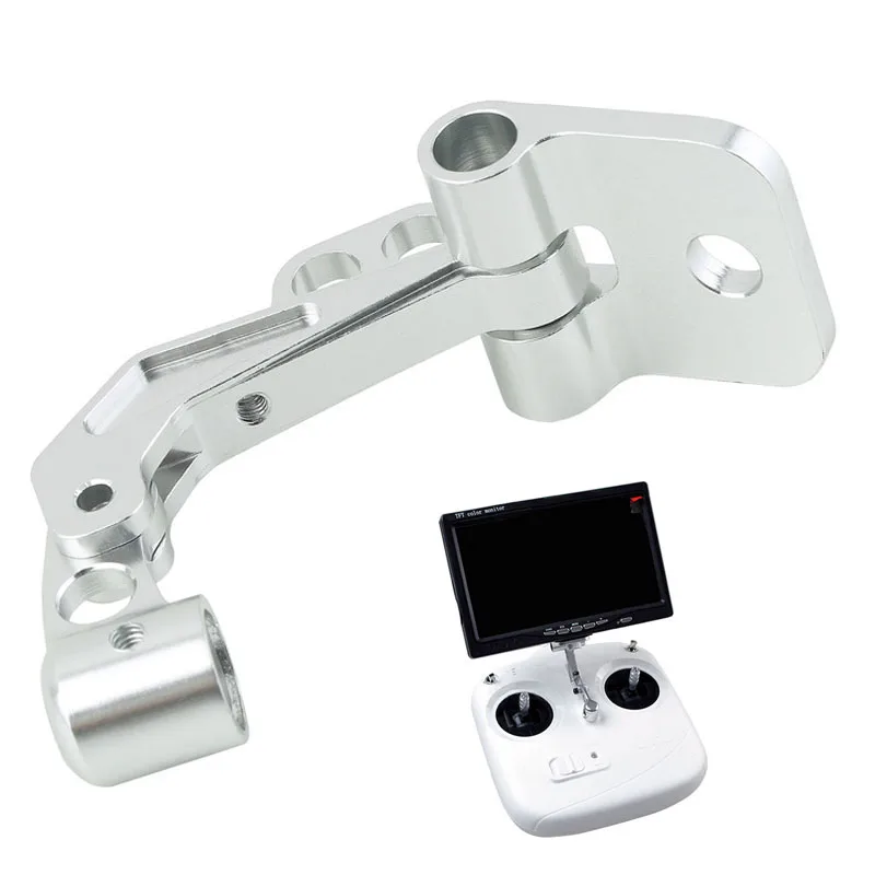 

1 шт. FPV CNC lcd монитор Поддержка кронштейн вертикальный держатель для DJI Phantom JR Futaba передатчик RC части