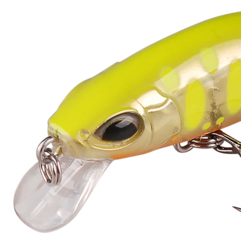 Умный тонущий гольян 5 см 6 1 г искусственная рыболовная приманка крючок VMC