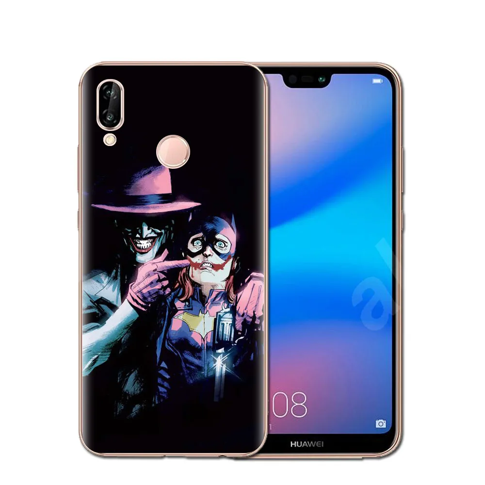 Силиконовый чехол для телефона huawei P10 P20 Pro P9 P8 Lite Коврики 10 Y5 Y6 II Y7 2017 honor 9 6X 7X клоун