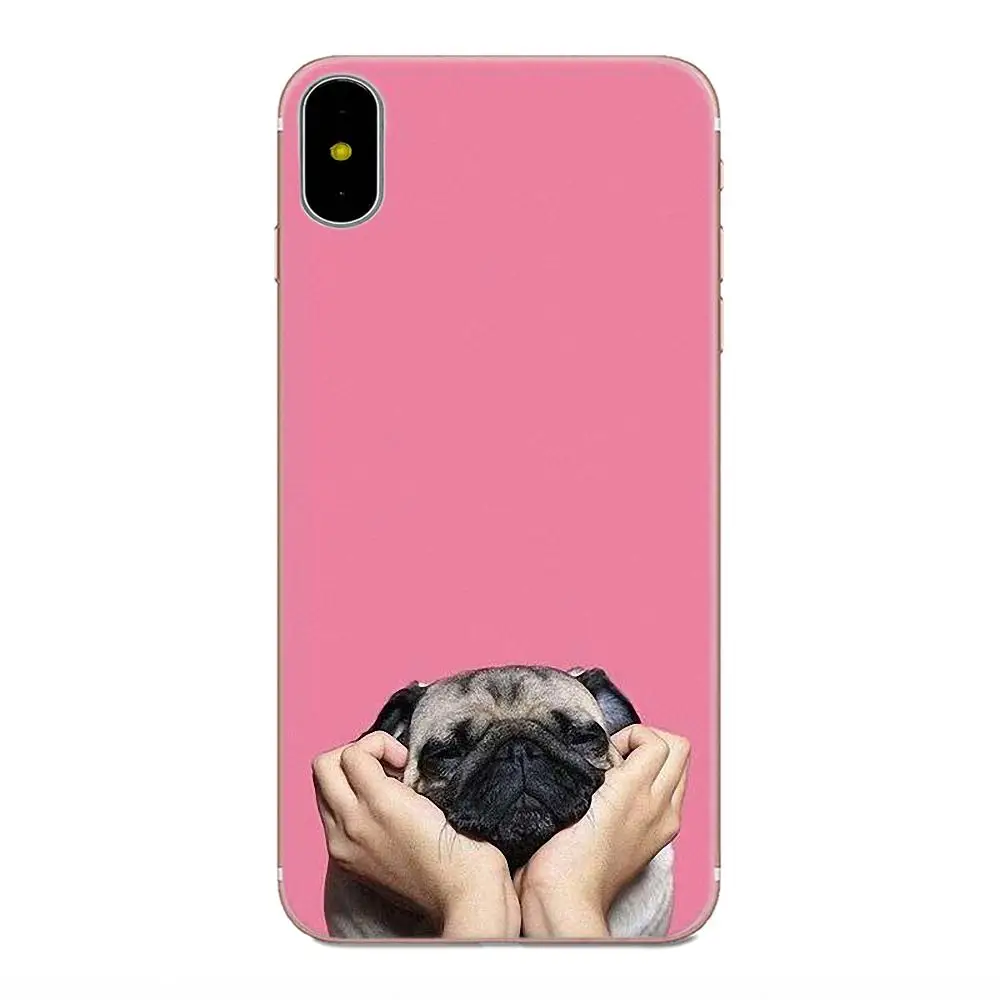 Для Galaxy J1 J2 J3 J330 J4 J5 J6 J7 J730 J8 2015 2016 2017 2018 mini Pro мягкая защитная милая собака Wacky