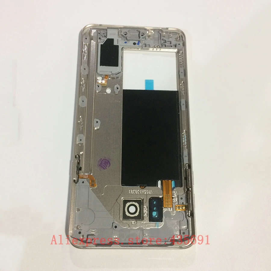 Для Samsung Galaxy Note5 Note 5 N920 средняя рамка Рамка Металлическая Корпус с маленькими