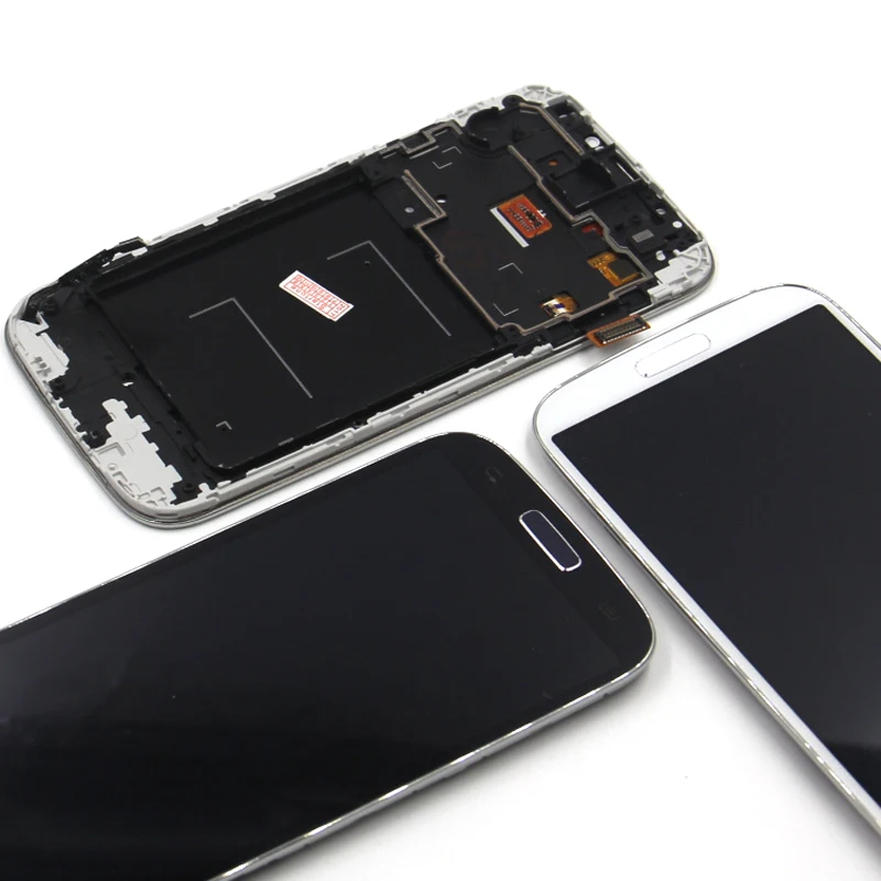 I9500 ЖК дисплей Экран для SAMSUNG Galaxy S4 Дисплей i9505 Сенсорный экран с рамкой запасная