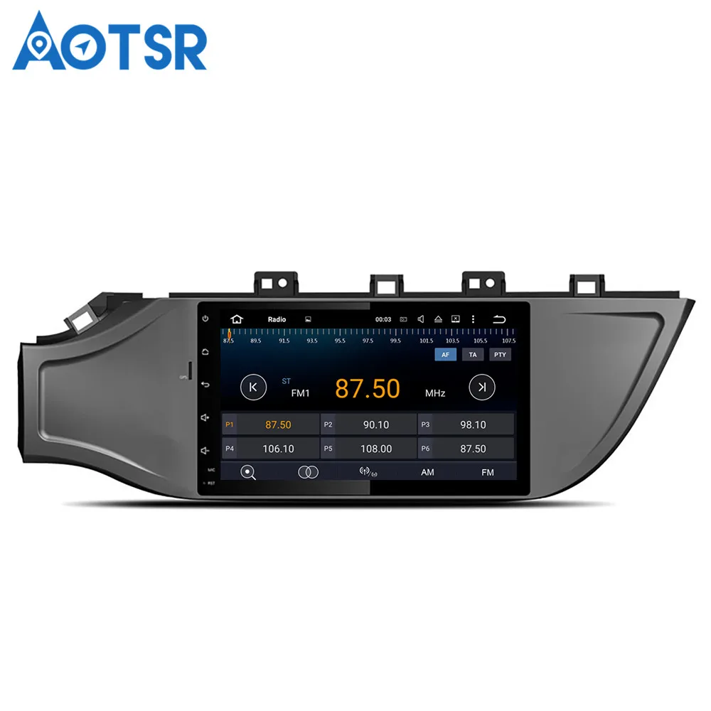 Автомобильный GPS навигатор Aotsr Android 8 0 без DVD плеера головное устройство для KIA Rio 2017